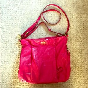 Coach Leather Madison Isabelle crossbody bag